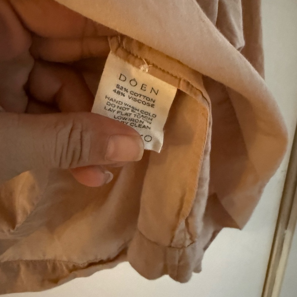 Doen Jane Blouse in Dark Blush - Picture 6 of 7